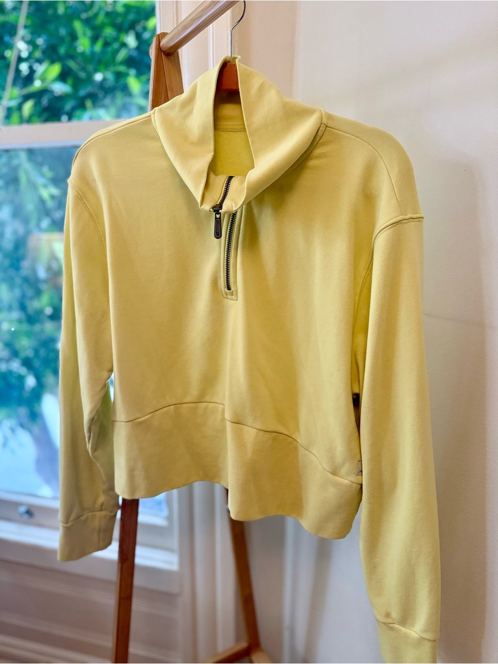 Vuori Lemon Half-Zip Cowl Sweater - Picture 2 of 3